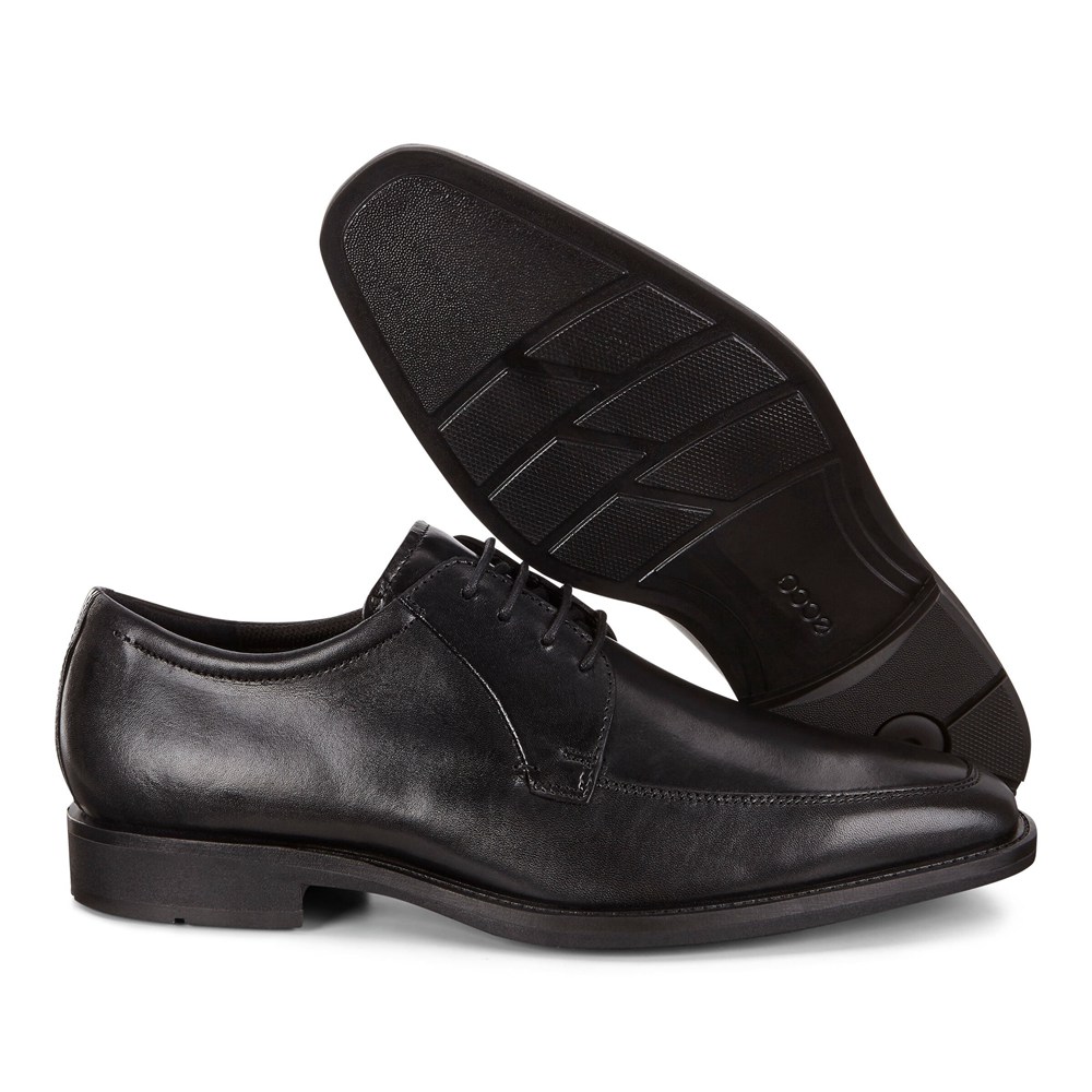 Mens Dress Shoes - ECCO Calcan - Black - 6821FZTCI